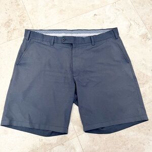 Mens Turtleson polyester performance feel blue gray shorts size 42